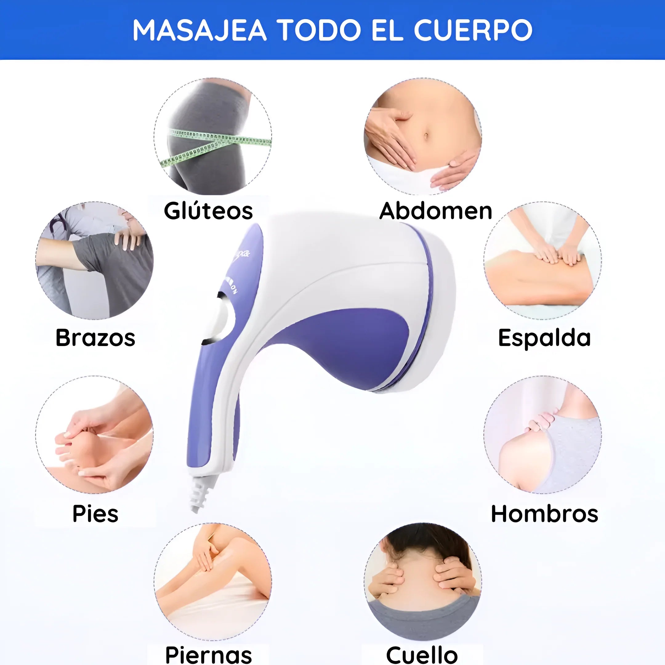 Masajeador anticelulítico 5 en 1
