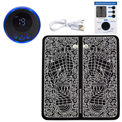 Masajeador de pies electroestimulador